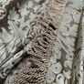 Magnificent Embossed Silk Curtains From Prestigious London Hotel Interlined 83in wide by 105in drop Several Pairs Av Image 9