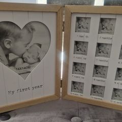 My 1st year photo book frame