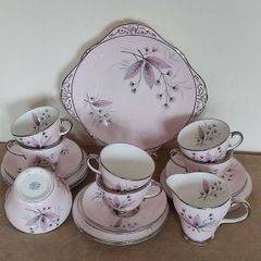 Vintage Royal Grafton porcelain tea set . mint condition.