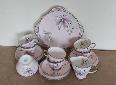 Vintage Royal Grafton porcelain tea set . mint condition.