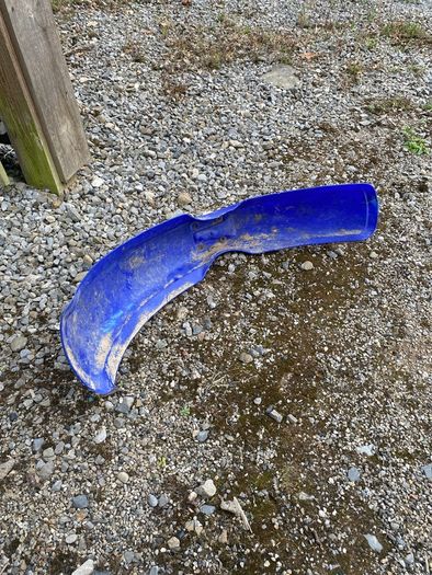 Yamaha dtr front mudguard
