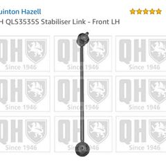 Peugeot 207 & 208 stabiliser links new