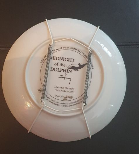 Franklin Mint Limited Edition Fine Porcelain Decorative Plate