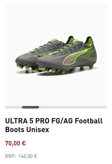 ULTRA 5 PRO FG/AG Football Boots - size 5