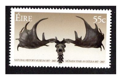 2007 Ireland 150th Anniversary of The Natural History Museum Commemorative Stamp Mint Never Hinged (MNH)