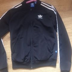 boys:girls adidas zip up top