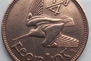 Irish Republic. 1943 Farthing.  Good condition!