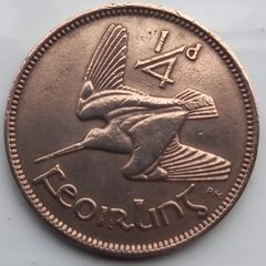 Irish Republic. 1943 Farthing.  Good condition!
