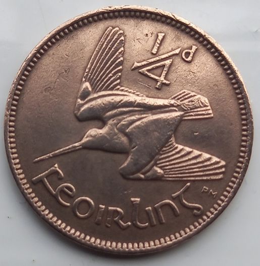 Ireland 1943 Farthing coin