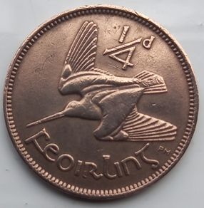 Ireland 1943 Farthing coin