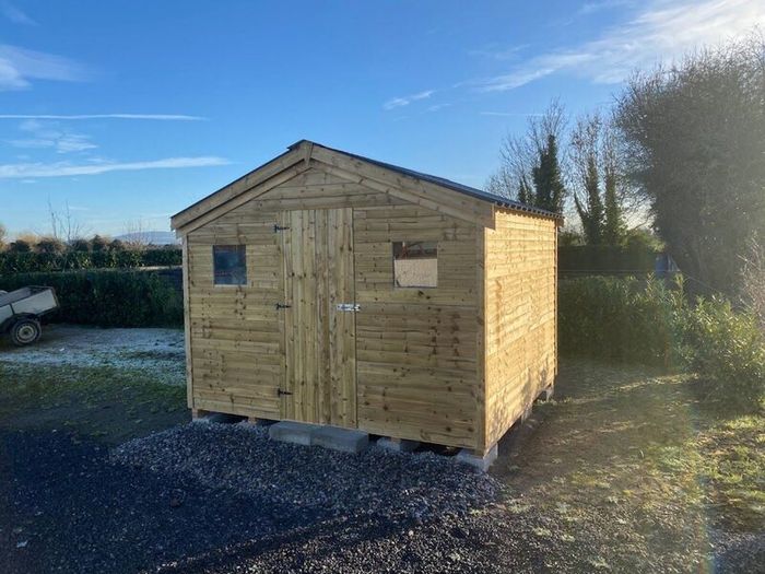 Premium Rustic Timber Garden Sheds | Steel Roof