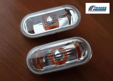 White Side Light Repeater Indicators Set Vw Bora Caddy Iii Fox Golf Iv Lupo Up!