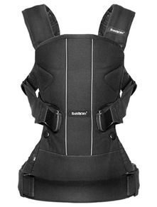 BabyBjorn Baby Carrier One (Black, Cotton Mix)