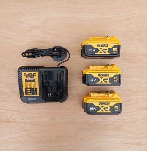 DeWalt Batteries & Charger ( New)