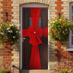 Christmas Door Bow
