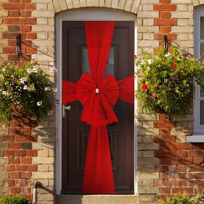 Christmas Door Bow