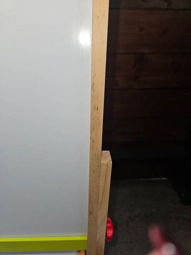 Kids Wooden Double Sided Easel Chalkboard and Whiteboard