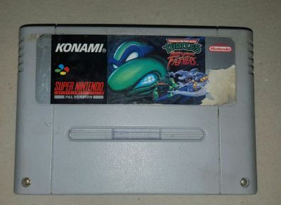 Super Nintendo Teenage Mutant Heroes Turtles Tournament Fighter