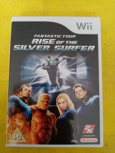 Fantastic four 4 rise of silver surfer Nintendo Wii Games Original