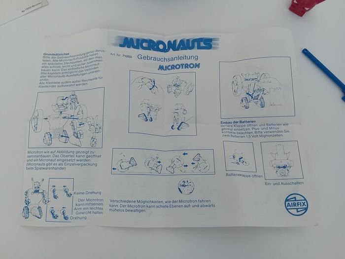 Vintage Airfix Mego Micronauts Microtron