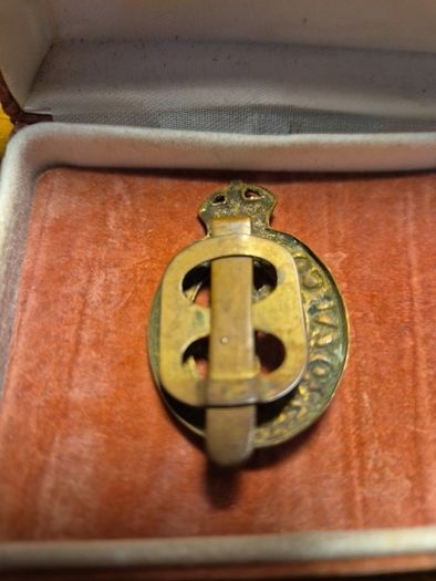 Ww2 Royal Corps Of Signals Cap Badge