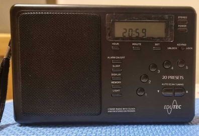 From 1991 Radio Edutec 9955, working good.