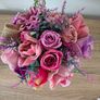 Artificial flower arrangement pot Image 2
