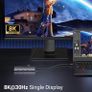 Docking Station, Revodok Pro 210 USB C Hub (10-in-1) with Dual 4K@60Hz, Single 8K@30Hz, Gigabit Ethernet, 100W PD, 4x 5Gbps USB Data Ports, SD/TF, USB-C Dock for Thinkpad, HP, Dell Laptops Image 7