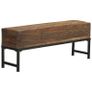 Bench 120 cm Solid Reclaimed Wood Image 5