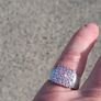 Solvar Gem Set Sterling Silver Ring Image 2