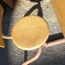 vintage French kids study art school table in very original condition very well built and sturdy Image 8