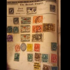 Stamp Collection , old!!