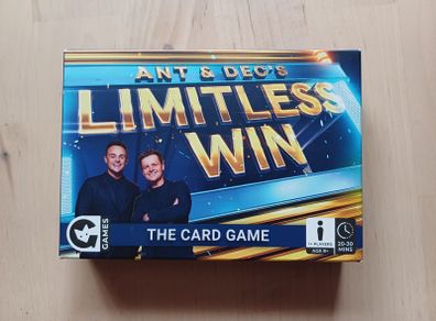 Ant & Dec Limitless Win Quiz Trivia Family Card Game 2023
