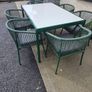 Garden table and chairs Image 2