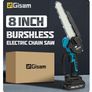 New Chainsaw Makita 8 Inch Mini Brushless Pruning Portable Handheld 6 Image 5