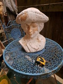 Vintage Bust Sculpture