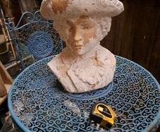 Vintage Bust Sculpture