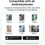 FineTrack Slim G Compatible with Find Hub (Android Only), Wallet Tracker with 1.7mm Thick, 5-Year Battery Life, IP68 Waterproof Android Tracker Tag Compatible with Pixel 10/Galaxy S25, ect. Image 3