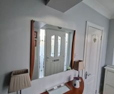 Console table & mirror