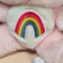Vintage Care Bears Cheer Bear Rainbow Teddy Plushie Soft Toy Kenner 1983 Image 4