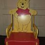 Wooden Winnie the Pooh kids Rocking Chair Image 3
