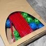 Pre Owned Kids DIY Fort Building Kit Construction Toy Set Image 2