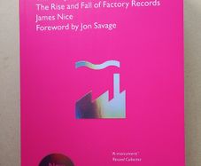 Factory Records signed book Joy Division New order etc
