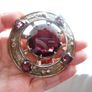 Huge vintage silver tone Scottish Celtic brooch Image 2