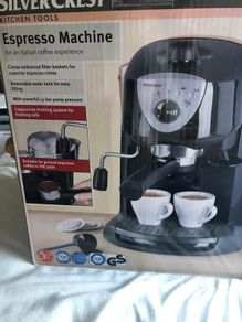 Silver crest espresso machine