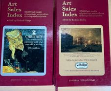 2 x 1989-90 Art Sales Index Books - Edited by Richard Hislop - Reference Set