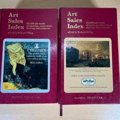 2 x 1989-90 Art Sales Index Books - Edited by Richard Hislop - Reference Set