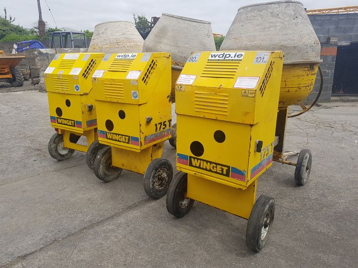Winget cement mixer