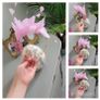 Brand new gold and dusky pink fascinator headband headpiece Image 4