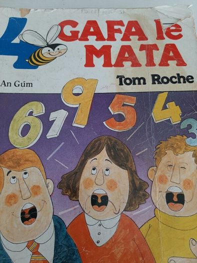 Gaeilge Gafa le Mata school book